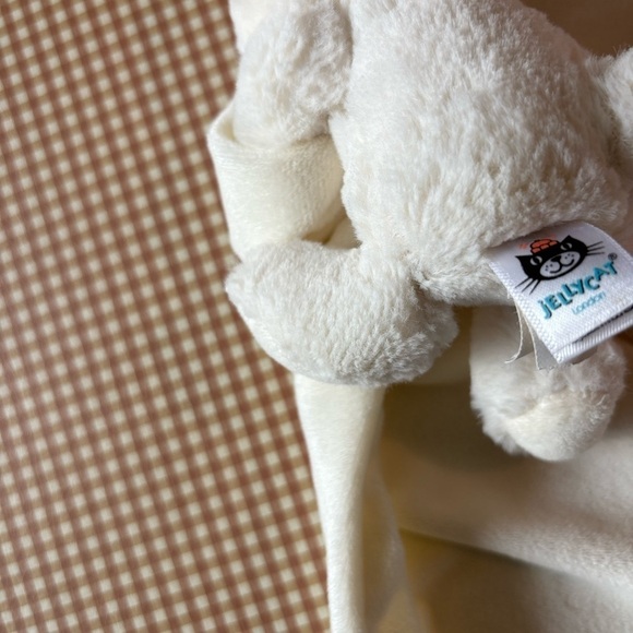 Bundle of 2 baby girl security blankets Jellycat unicorn Carter’s cat. - Picture 10 of 15